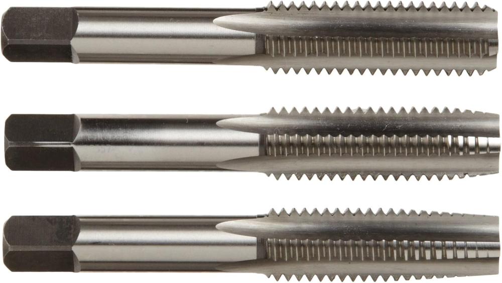 Alfa Tools Cshts70532 Ensemble de tarauds en acier au carbone 1/4-20 Taper/Plug/Bottom | Tarauds de Filetage