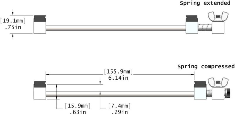 Étau de circuit imprimé avec mâchoires en nylon standard | Étaux