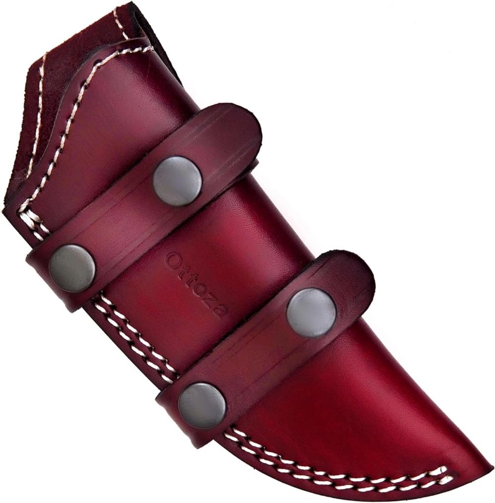 Étuis en cuir pour couteaux à lame fixe, étui vertical à double usage pour couteau – étui horizontal pour couteau gauche, étui en cuir pour couteau à porter à la ceinture, holster en cuir pour couteau, support de couteau à ceinture n° 105. | Étuis de Couteaux