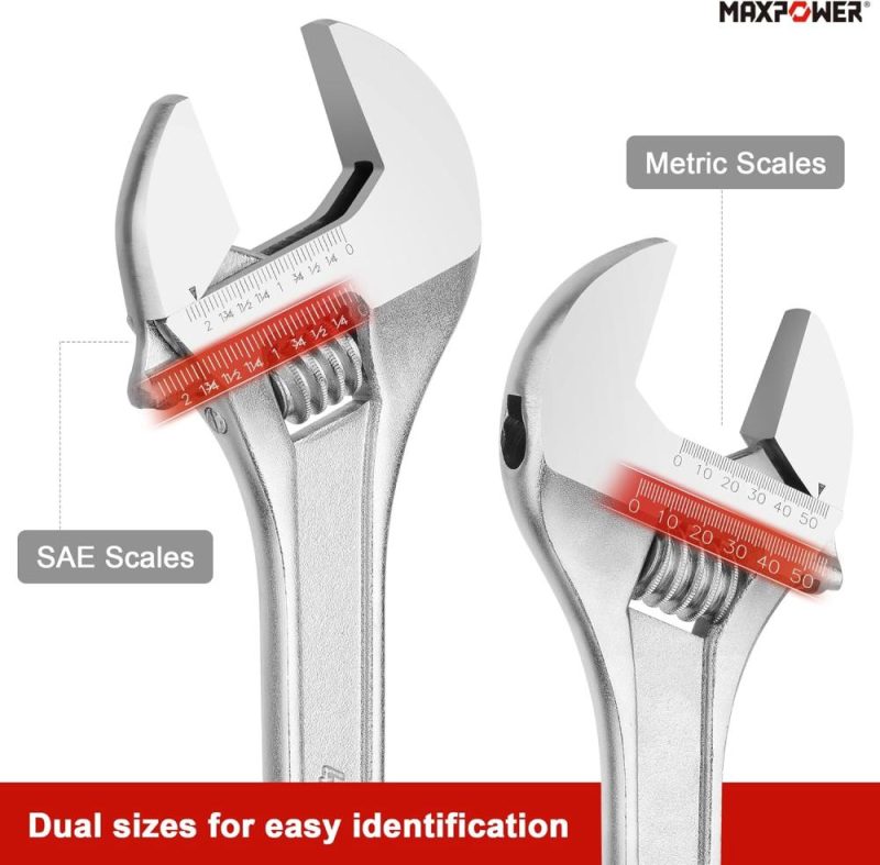 Clé à molette réglable de 18 pouces | Clé à Molette