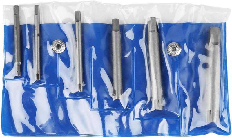 Kit d’extraction de vis Fafeicy Steel Broken Head Taps, ensemble de six pièces pour retirer les vis dénudées (#A 108G/3.8Oz) | Extracteurs de Tarauds