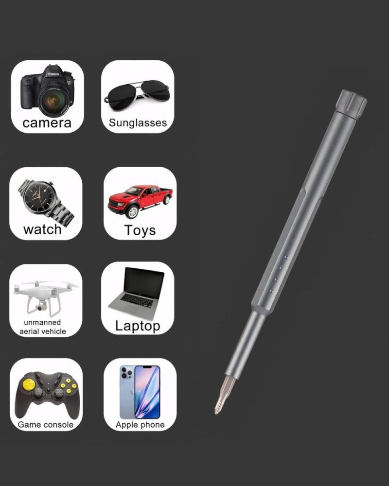 Petit ensemble de mini tournevis magnétiques de précision avec étui 44 en 1, kit d’outils de réparation pour iPhone, PC, montre, appareil électrique, lunettes, ordinateur portable, ordinateur. | Tournevis