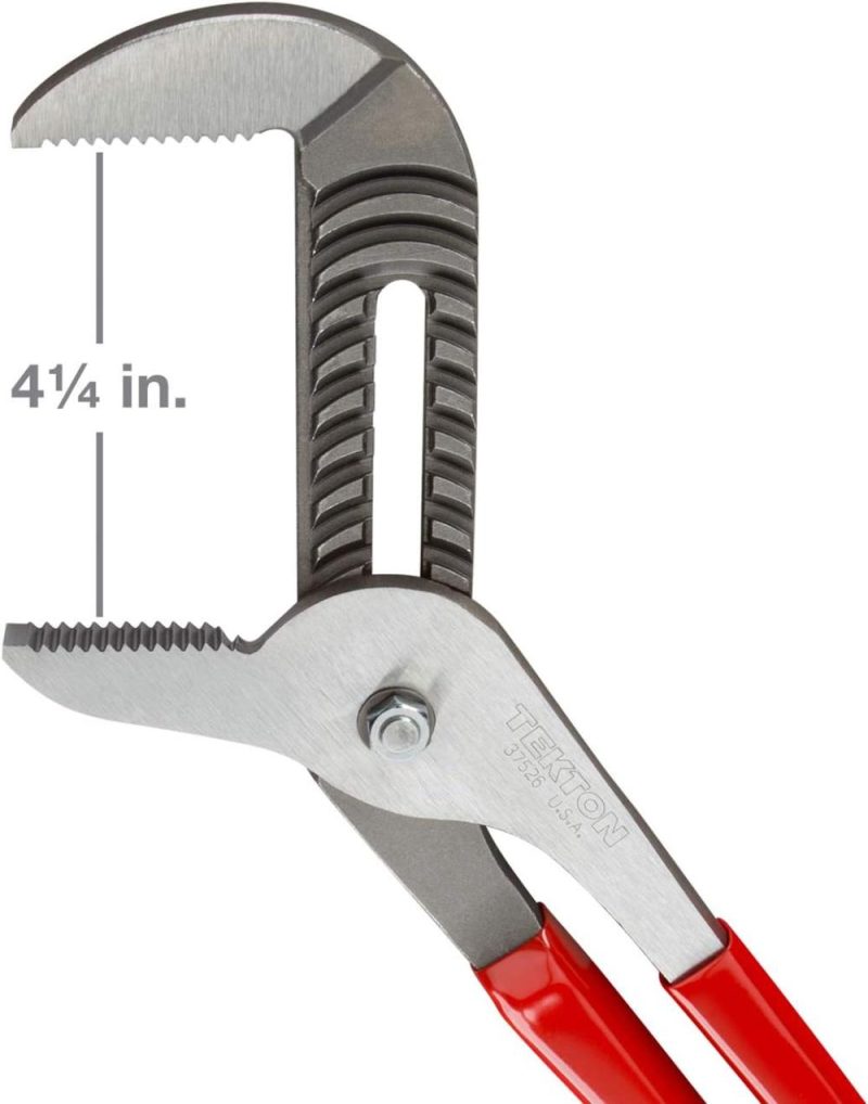 Pince à joint à rainure de 16 pouces (mâchoire de 4-1/4 po) | 37526 | Fabriqué aux États-Unis | Pince à Languettes et Rainures